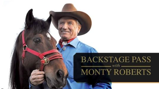Backstage Pass with Monty Roberts - Horse and Country måndag 26 okt 16:31